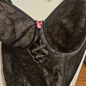 Torrid bustier with garters